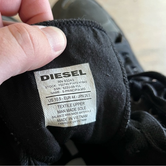 Diesel Designer Higg Top Shoes - Picture 6 of 6